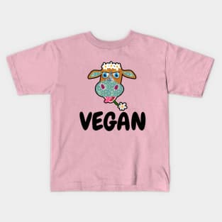 Vegan graphics top Kids T-Shirt